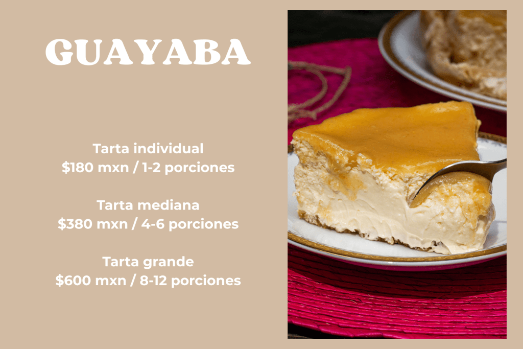 tarta vasca guayaba